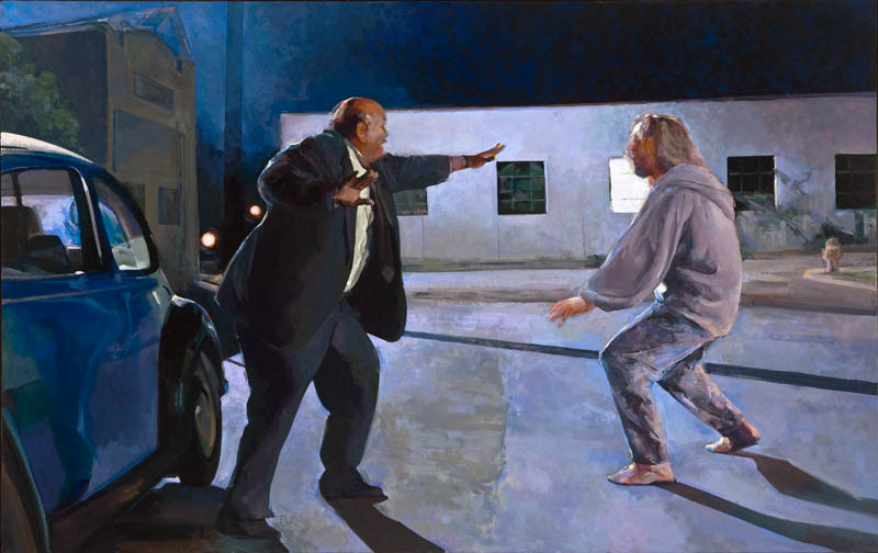 Illustration for article titled The Big Lebowski painted after classic art works